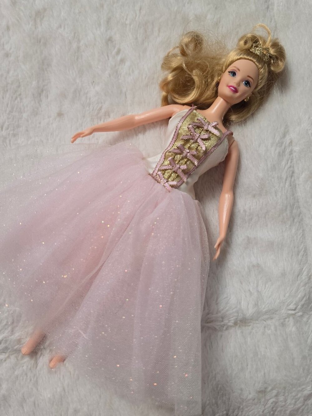 VTG 1996 Barbie Sugar Plum Fairy Doll Nutcracker Classic Ballet Series Mattel